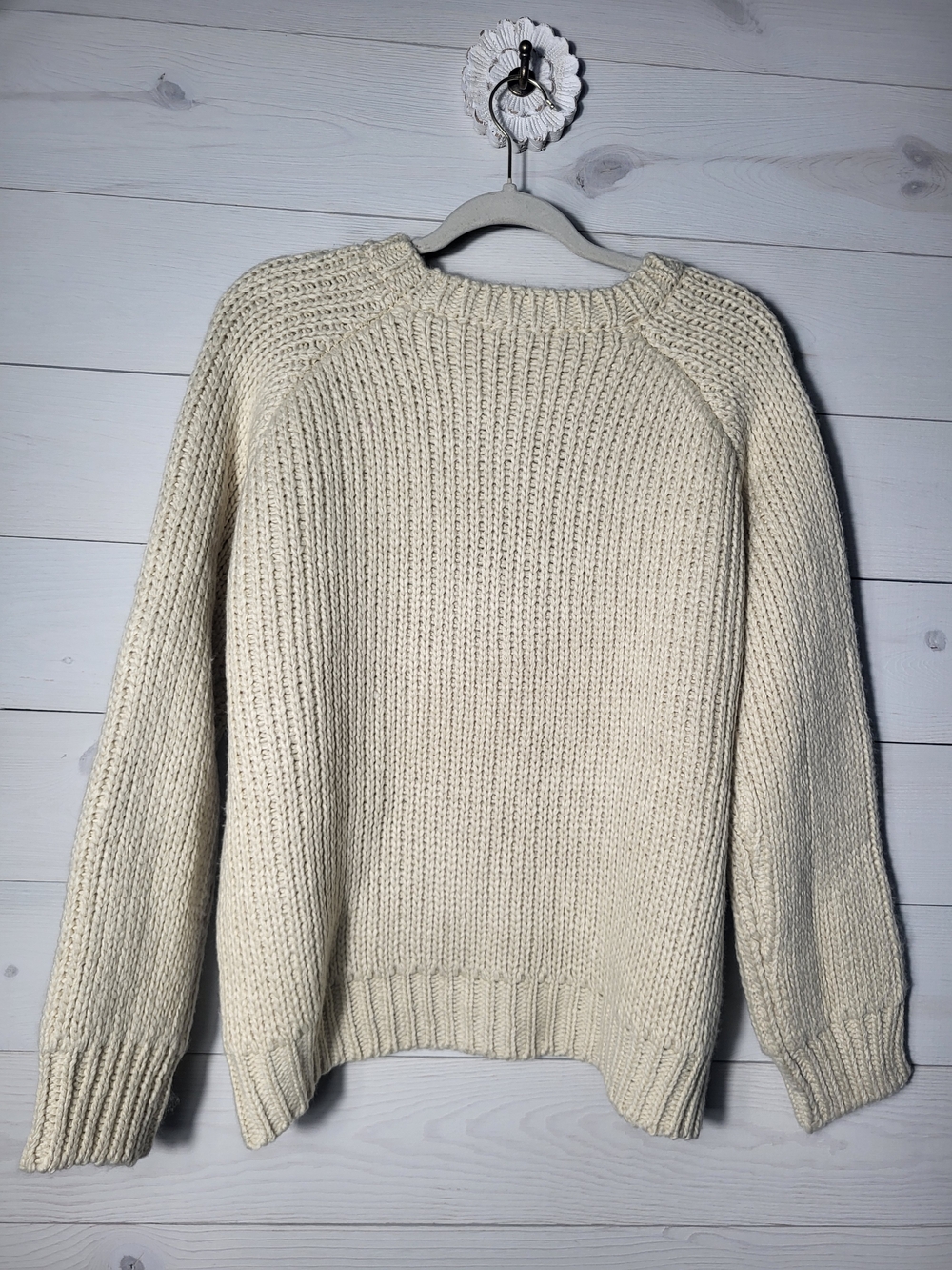 Bailey Rose Lobster Sweater Chunky Knit Nautical Cozy Old Money. - Picture 5 of 6